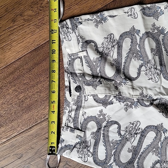 MOTEL high waist jeans with dragons Small - Picture 9 of 11